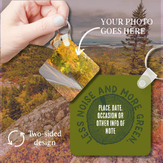 Keepsake Your Own Photos Outdoor Vacation DIY Key Ring