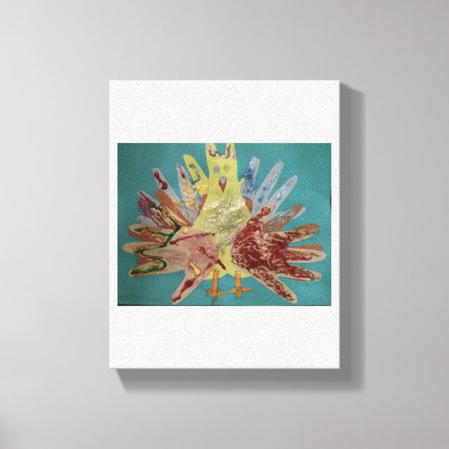 Keepy on Canvas Print (Front)