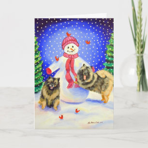Keeshon Christmas Cards