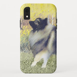 Keeshond Aspen Painting - Cute Original Dog Art Case-Mate iPhone Case