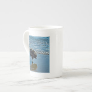 Keeshond Ballet Photograph - Cute Original Dog Art Bone China Mug