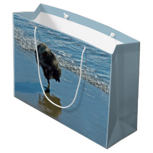 Keeshond Ballet Photograph - Cute Original Dog Art Large Gift Bag