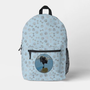 Keeshond Ballet Photograph - Cute Original Dog Art Printed Backpack