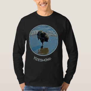 Keeshond Ballet Photograph - Cute Original Dog Art T-Shirt