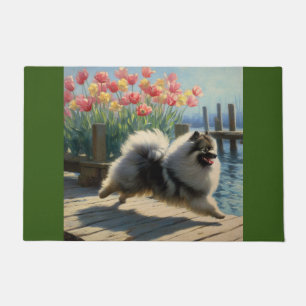 keeshond doormat