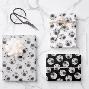 Keeshond Drawing Kees Puppy Cute Original Dog Art Wrapping Paper Sheet