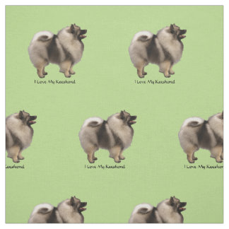 Keeshond Fabric