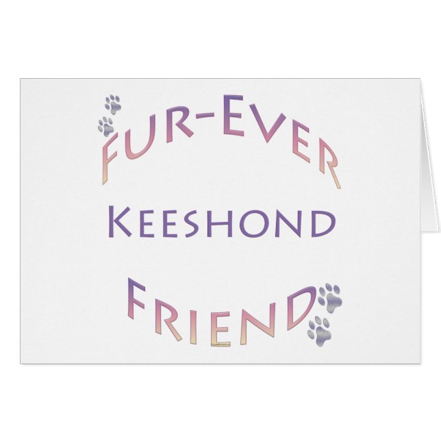 Keeshond Furever (Front Horizontal)