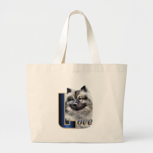 Keeshond Gifts Tote (Front)