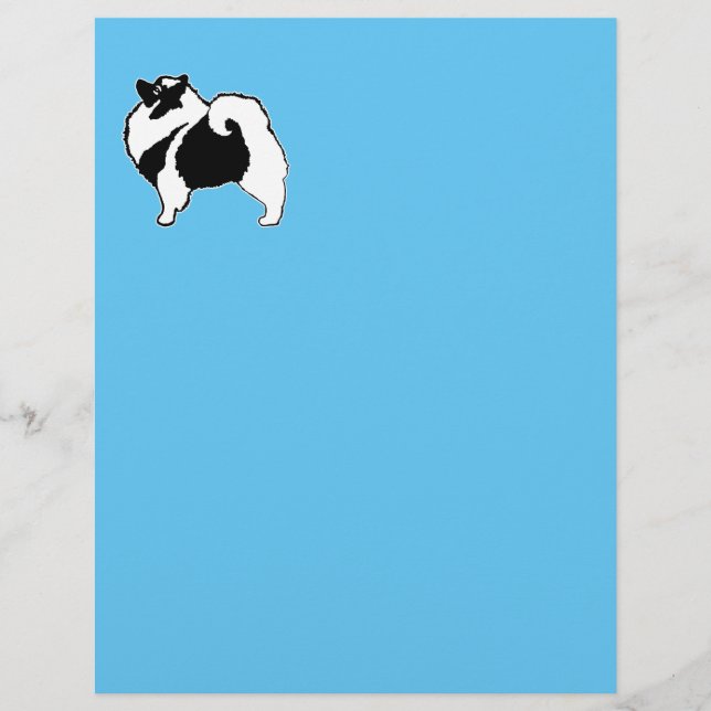 Keeshond Graphics  - Cute Original Dog Art (Front)