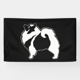 Keeshond Graphics  - Cute Original Dog Art Banner