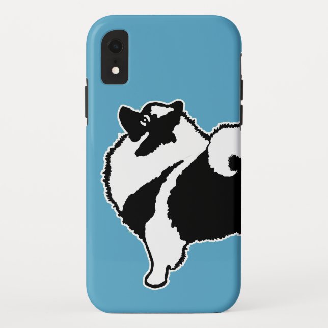 Keeshond Graphics  - Cute Original Dog Art Case-Mate iPhone Case (Back)