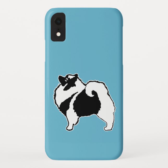 Keeshond Graphics  - Cute Original Dog Art Case-Mate iPhone Case (Back)