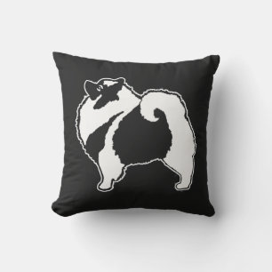 Keeshond Graphics  - Cute Original Dog Art Cushion