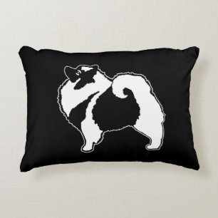 Keeshond Graphics - Cute Original Dog Art Decorative Cushion