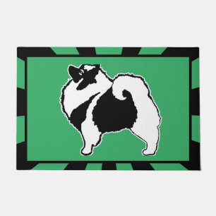 Keeshond Graphics  - Cute Original Dog Art Doormat