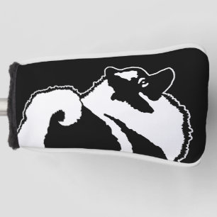 Keeshond Graphics - Cute Original Dog Art Golf Head Cover