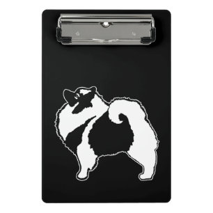 Keeshond Graphics  - Cute Original Dog Art Mini Clipboard