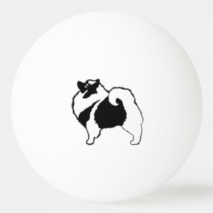 Keeshond Graphics - Cute Original Dog Art Ping Pong Ball