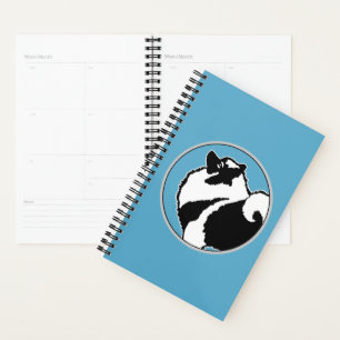 Keeshond Graphics  - Cute Original Dog Art Planner