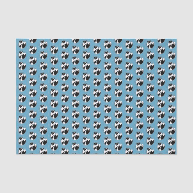 Keeshond Graphics  - Cute Original Dog Art Tissue Paper (Front)