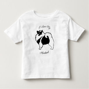 Keeshond Graphics  - Cute Original Dog Art Toddler Toddler T-Shirt