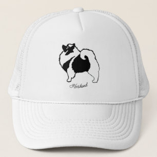 Keeshond Graphics - Cute Original Dog Art Trucker Hat
