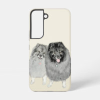 Keeshond Graphics Keeshond Mum and Son