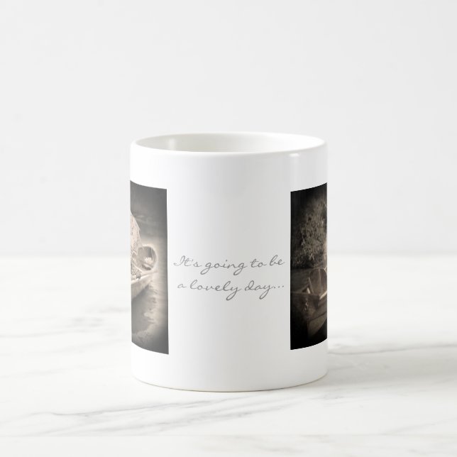Keeshond Lovely Day Mug (Center)