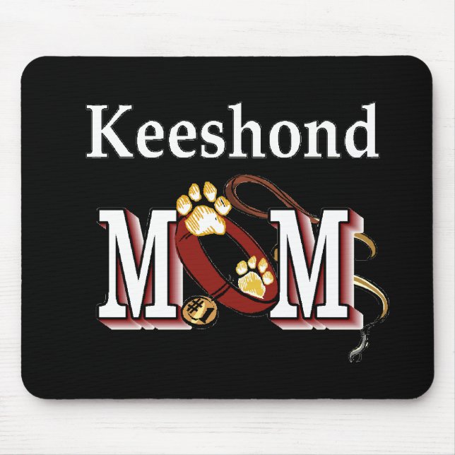 Keeshond MOM Gifts Mouse Pad (Front)