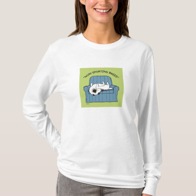 Keeshond "Non-Sporting Breed" T-Shirt (Front)