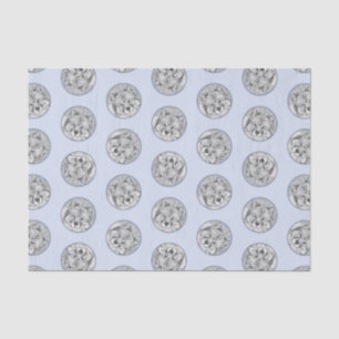 Keeshond Painting Kees Cute Original Pet Dog Art Tissue Paper