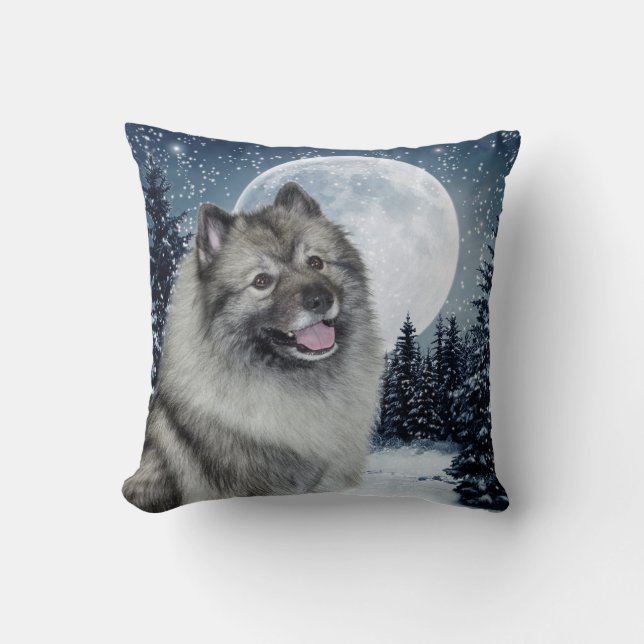 Keeshond Pillow (Front)