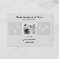 Keeshond Puppy Drawing - Cute Original Dog Art