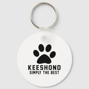 Keeshond Simply the best Key Ring