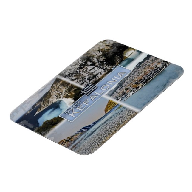 Kefalonia - Greece - Magnet (Left Side)