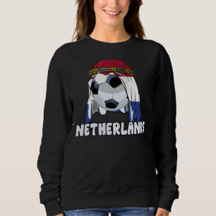 Keffiyeh Ball Netherlands Soccer Fans Football Sweatshirt