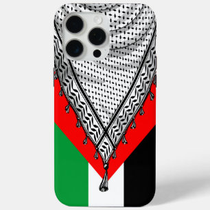 Keffiyeh Palestinian Scarf Traditional Fabric iPhone 15 Pro Max Case