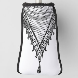 Keffiyeh Palestinian Scarf Traditional Fabric Golf Head Cover