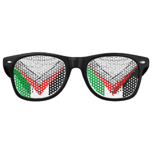 Keffiyeh Palestinian Scarf Traditional Fabric Retro Sunglasses