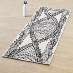 Keffiyeh Palestinian Scarf Traditional Fabric Yoga Mat