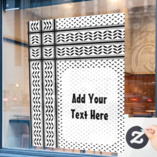 Keffiyeh Symbol of Palestine Resistance Pattern