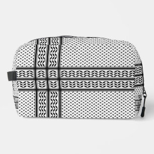 Keffiyeh Symbol of Palestine Resistance Pattern Dopp Kit