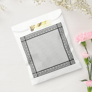 Keffiyeh Symbol of Palestine Resistance Pattern Favour Bags