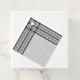 Keffiyeh Symbol of Palestine Resistance Pattern Favour Tags
