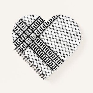 Keffiyeh Symbol of Palestine Resistance Pattern Notebook
