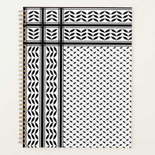 Keffiyeh Symbol of Palestine Resistance Pattern Planner