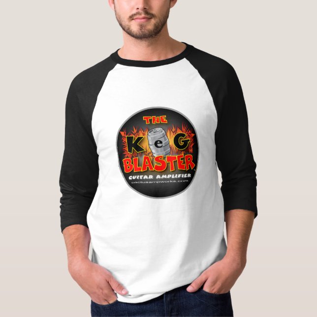 KEG BLASTER BASEBALL T T-Shirt (Front)