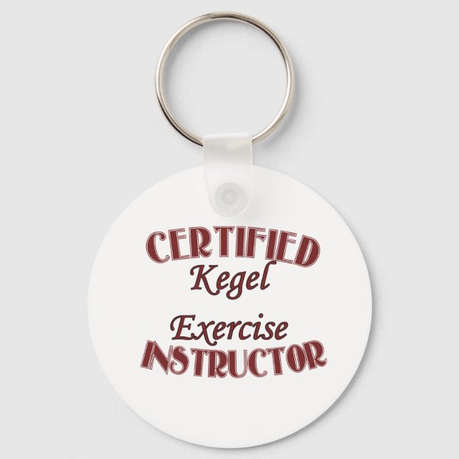 Kegel Excercise Instructor Key Ring (Front)