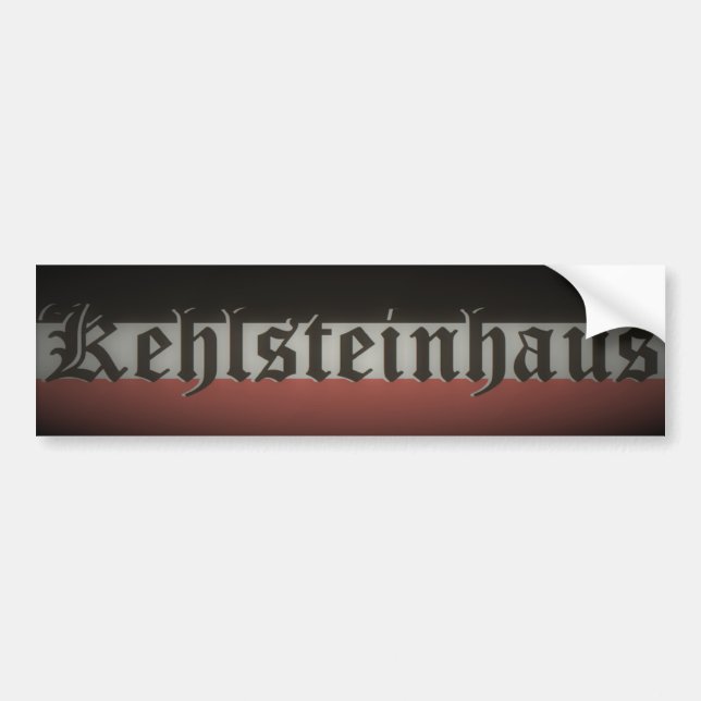 Kehlsteinhaus Bumper Sticker (Front)